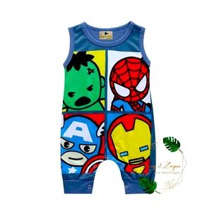 SUPER HERO ROMPER
